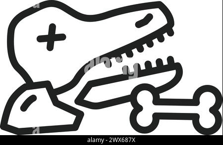 Extinction icon vector image. Suitable for mobile application web application and print media. Stock Vector