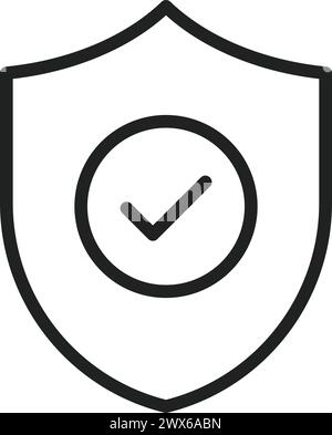 Guarantee icon vector image. Suitable for mobile application web application and print media. Stock Vector