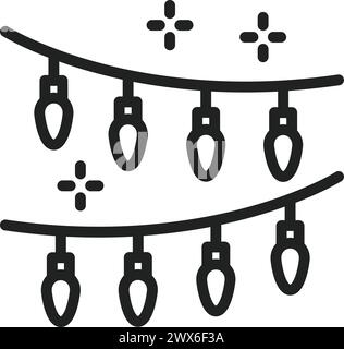 Lights icon vector image. Suitable for mobile application web application and print media. Stock Vector