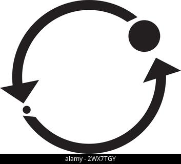 big data icon logo, vector design illustration Stock Vector