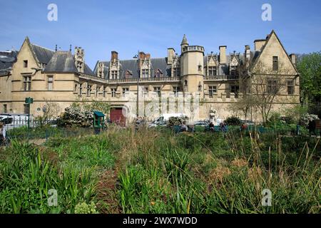 France, Ile-de-France region, 5th arrondissement, rue du Sommerard, the Musée de Cluny. 21 March 2030 Stock Photo