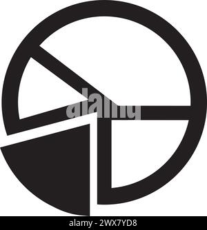 big data icon logo, vector design illustration Stock Vector