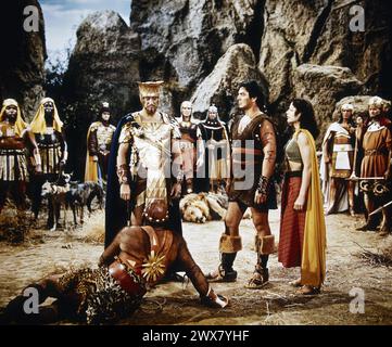 Samson and Delilah  Year : 1949 USA Director : Cecil B. DeMille George Sanders, Victor Mature, Hedy Lamarr Stock Photo