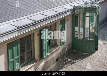 Paris, 16th arrondissement,  46 rue Raynouard, house of Honoré de Balzac, Musée de la Ville de Paris (museum) Stock Photo