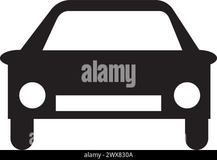 Car icon logo, vector design illustration Stock Vector