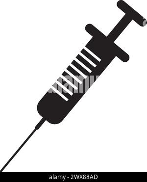 Medical injection icon logo design Stock Vector Image & Art - Alamy