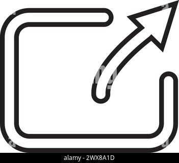 share icon vector illustration symbol design Stock Vector