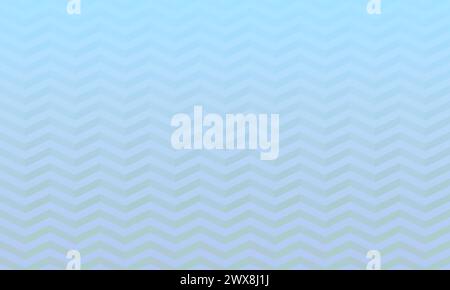 Geometric, graphic & tilted light blue & blue lines with 3d effect and color gradient on light blue background. Abstract horizontally seamless pattern Stock Photo
