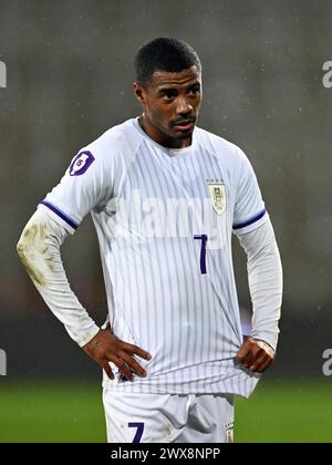 LENS - Nicolas de la Cruz of Uruguay during the friendly Interland match between Ivory Coast and Uruguay at Stade Bollaert Delelis on March 26, 2024 in Lens, France. ANP | Hollandse Hoogte | GERRIT VAN COLOGNE Stock Photo