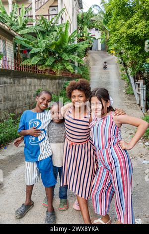 Street kids in central Port-au-Prince, Haiti Stock Photo - Alamy