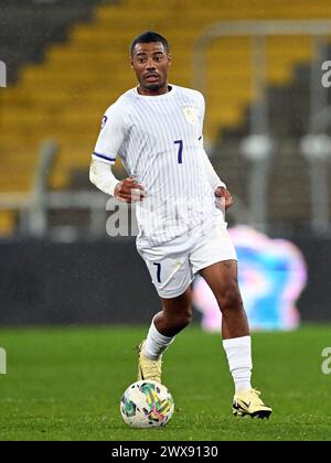 LENS - Nicolas de la Cruz of Uruguay during the friendly Interland match between Ivory Coast and Uruguay at Stade Bollaert Delelis on March 26, 2024 in Lens, France. ANP | Hollandse Hoogte | GERRIT VAN COLOGNE Stock Photo