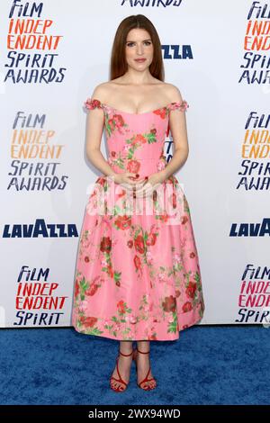 2024 Film Independent Spirit Awards on the Beach on February 25, 2024 in Santa Monica, CA Featuring: Anna Kendrick Where: Santa Monica, California, United States When: 25 Feb 2024 Credit: Nicky Nelson/WENN Stock Photo