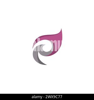 P Elegant Logo Design. Letter P Icon Stock Vector