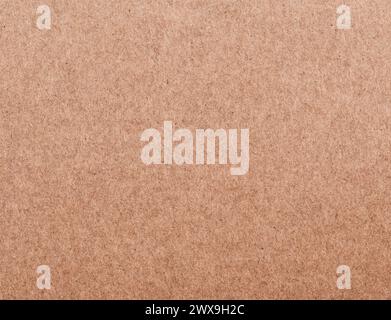 Blank brown color paper background, close up view. Stock Photo