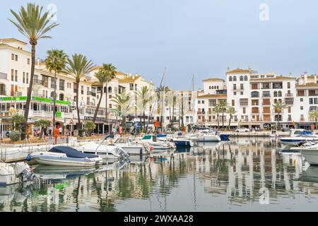 Puerto de la Duquesa on the Costs del Sol Spain Stock Photo