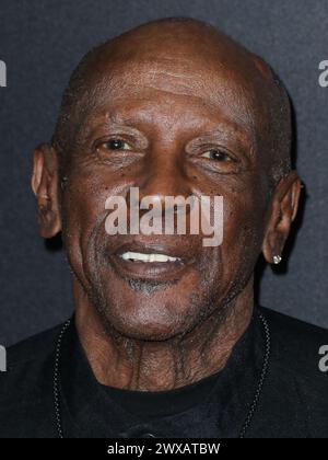 Beverly Hills, United States. 29th Mar, 2024. (FILE) Louis Gossett Jr. Dead At 87. Gossett's nephew told The Associated Press on Friday, March 29, 2024 that the actor died Thursday, March 28, 2024 in Santa Monica, California. BEVERLY HILLS, LOS ANGELES, CALIFORNIA, USA - NOVEMBER 06: American actor Louis Gossett Jr. arrives at the 20th Annual Hollywood Film Awards held at The Beverly Hilton Hotel on November 6, 2016 in Beverly Hills, Los Angeles, California, United States. (Photo by Xavier Collin/Image Press Agency) Credit: Image Press Agency/Alamy Live News Stock Photo