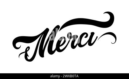 Mercy Dressing Text Mercy is a French phrase. Inspirational calligraphy text. Sketch hand ...