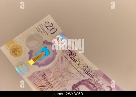 Sterling - GBP - is the currency of the United Kingdom and nine of its associated territories. Stock Photo