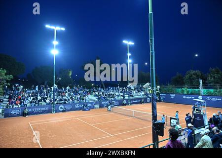 Naples, Italy. 29th Mar, 2024. Naples - Challenger Tour Naples Tennis Cup Editorial Usage Only Credit: Independent Photo Agency/Alamy Live News Stock Photo