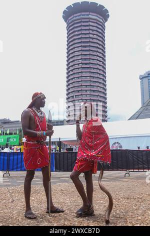 Kenyan Traditional Dancers From Bomas Of Kenya Emmanuel Lokula And Amos kenyan-traditional-dancers-from-bomas-of-kenya-emmanuel-lokula-and-amos