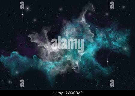 Space Galaxy Background and Wallpaper Stock Photo