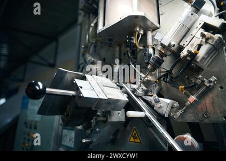 Multifunctional machine for work in the workshop Stock Photo