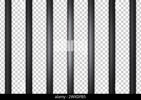 Prison Jail Bars Vector Illustration Stock Vector