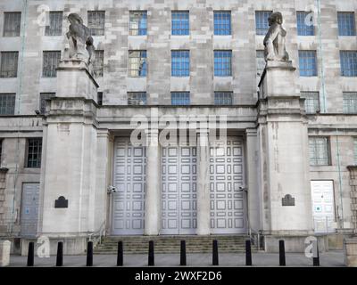 Main building of the Ministry of Defence (MoD) of the United Kingdom in London Stock Photo