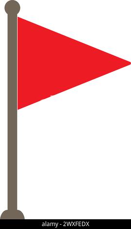 Start flag simple icon Stock Vector Image & Art - Alamy