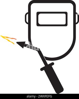 welding vector icon illustration template design Stock Vector