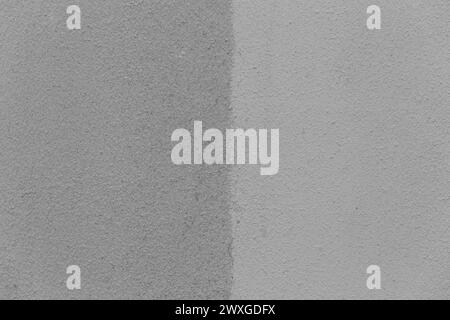 Wall Two Color Grey Light Gray Abstract Surface Design Blank Space Text Empty Background. Stock Photo