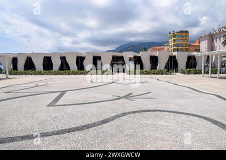 Menton, France. 21st July 2018: Jean Cocteau Museum exterior daytime view. Credit: Vuk Valcic/Alamy Stock Photo