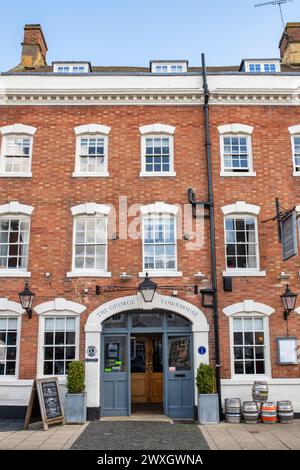 The George Townhouse hotel in Shipston on stour, Warwickshire, England Stock Photo