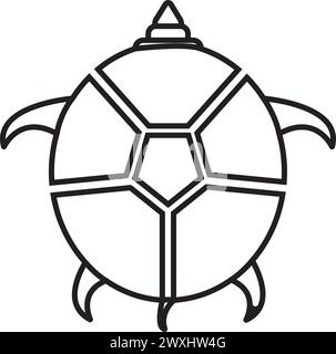 turtle icon vector illustration simple design Stock Vector