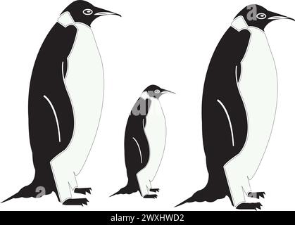 penguin icon vector illustration simple design Stock Vector