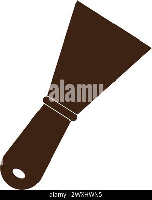 Scraper Icon Vector, Spatula Trendy Design illustration Stock Vector