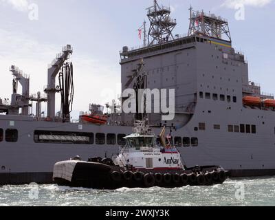 USNS Harvey Milk (T-AO-206 Stock Photo - Alamy