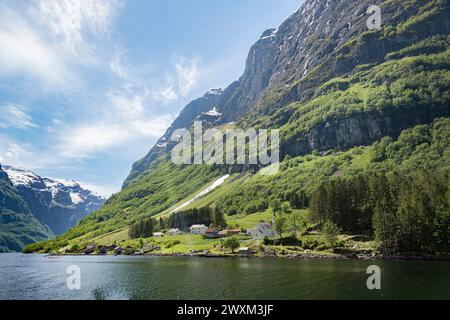 fjord en Norvège Stock Photo