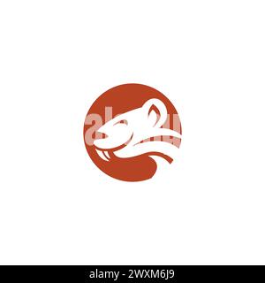 Beaver Character Logo. Animal Logo Stock Vector