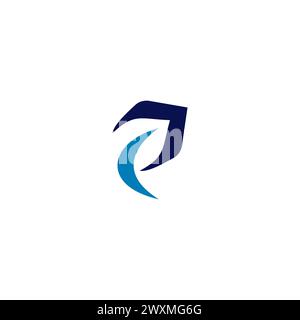 CP Logo Vector Illustration. P Logo Stock Vector