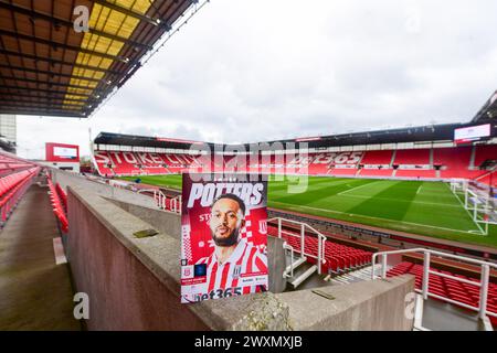 Stoke On Trent, UK. 01st Apr, 2024. Match Programme, during the Sky Bet Championship match Stoke City vs Huddersfield Town at Bet365 Stadium, Stoke-on-Trent, United Kingdom, 1st April 2024 (Photo by Lloyd Jones/News Images) in Stoke-on-Trent, United Kingdom on 4/1/2024. (Photo by Lloyd Jones/News Images/Sipa USA) Credit: Sipa USA/Alamy Live News Stock Photo