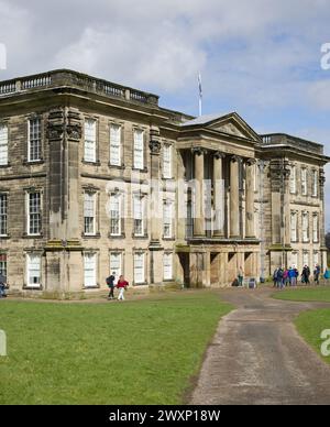 Calke Abbey and Church, baroque style Grade 1 listed country house and ...