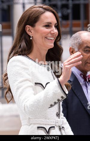 London, UK. 20 Jun, 2023. Pictured: Catherine - The Princess of Wales departs The National Portrait Gallery. Credit: Justin Ng/Alamy Stock Photo