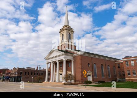 Rockford, Illinois - United States - March 28th, 2024: Exterior of the ...