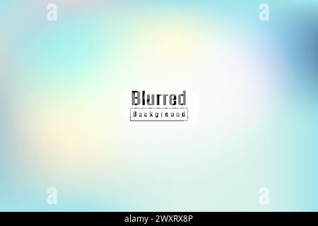 colorful abstract blurry background Stock Vector