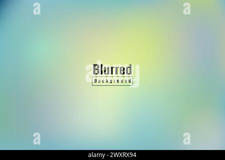 colorful abstract blurry background Stock Vector