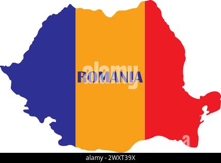 Romania map icon vector illustration symbol design Stock Vector Image ...