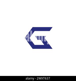 G Initial Logo. Letter G Icon Stock Vector