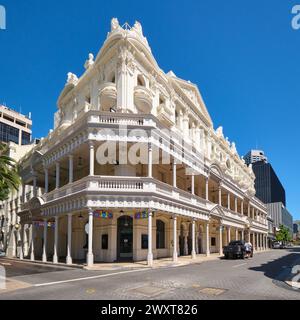 His Majesty's Theatre, an Edwardian Baroque theatre constructed from 1902-1904 in Hay Street in Perth city, Western Australia. Stock Photo