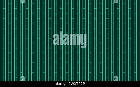 green vertical stripe background. seamless pattern design Stock Vector
